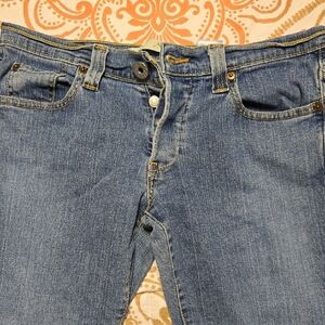 Levi's Straight Leg Blue Jeans